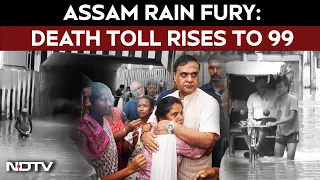 Assam Flood Crisis Deepens As Death Toll Rises To 99