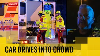 One dead and several with life-threatening injuries after car drives into crowd in Berlin