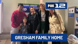 Gresham family arrives home after detention in Texas ICE facility