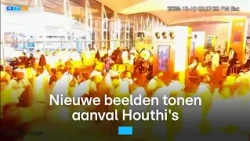 Nieuwe beelden: anval Houthi's op luchthaven Saudi Arabië | RTL Nieuws