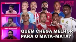 QUAL TIME CHEGA MELHOR E QUAL TIME CHEGA PIOR PARA O MATA-MATA DA CHAMPIONS? | DE ZERO A DEZ
