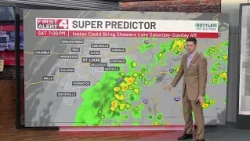 Near Record Heat Today, A Few Showers Possible This Weekend