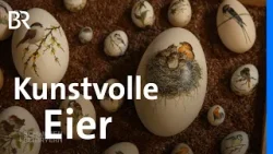 Gartenvögel als Lebens-Motiv: Die Schwäbische Ostereimalerin | Schwaben + Altbayern | BR