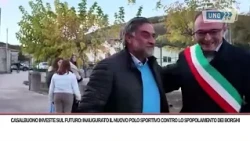 SRV CASALBUONO: NEW SPORTS CENTRE OPENED