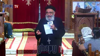 رغم التجربه وحد بيشيله ينيمه ويقلبه كان بيضحكنى جايب التعزيه دى منين - برنامج كنيسه وشعب@قناة أغابى