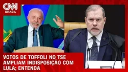 Votos de Toffoli no TSE ampliam indisposição com Lula; veja análise | CNN 360º