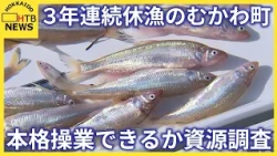 来年以降の本格操業できるか　“3年連続休漁”のむかわ町でシシャモ資源調査実施
