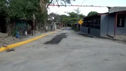 Barrio Laureles Norte mejora su infraestructura vial en Managua