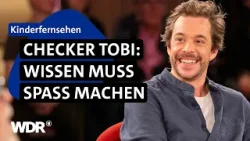 Tobias Krell alias „Checker Tobi“ über lustige und ernste Themen für Kinder | Kölner Treff | WDR