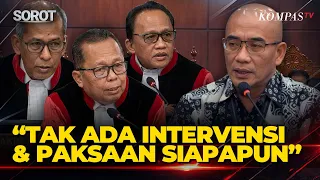 FULL! Former KPU Chairman Hasyim Answers Barrage of Questions from Judges, Denies Intervention
