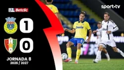 Resumo: Arouca 1-0 Estrela Amadora - Liga Portugal Betclic | sport tv