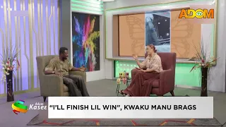 "I'll finish Lil Win", Kwaku Manu Brags -  Evening News on Adom TV (04-09-26)