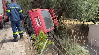 Εκτροπή οχήματος στη Δάφνη Ναυπακτίας – Χωρίς τραυματισμό ο οδηγός