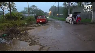 Luque residents report the deplorable state of streets in the Primavera neighborhood