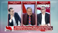 Cálix: “En los últimos 10 años a al menos 100 funcionarios se les pudo aplicar juicio político”.