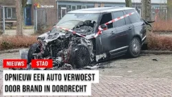 Reeks autobranden houdt aan: Range Rover in vlammen op