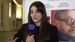 Pilar Fogliati e Giovanni Veronesi a Ostia per l'evento del Cineclub Elisabetta - Canale 10