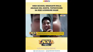 High school graduate mula Agusan del Norte, topnotcher sa RME Licensure Exam