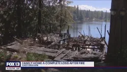 Family home a complete loss after fire in Graham | FOX 13 Seattle