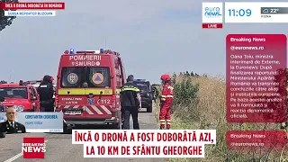 Cea de-a doua dronă a fost doborâtă în jurul orei 08.30
