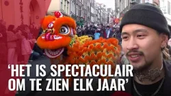 Aftrap van Chinees Nieuwjaar op Zeedijk Aftrap van Chinees Nieuwjaar op Zeedijk
