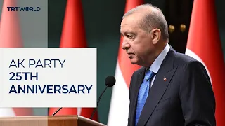Türkiye's ruling AK Party celebrates 25th anniversary