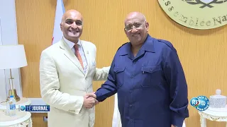 Djibouti–Royaume-Uni : Dileita Mohamed Dileita reçoit l’Ambassadeur Vinay Talwar