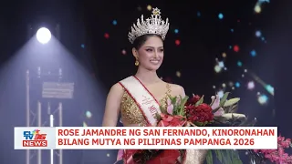 Rose Jamandre ng San Fernando, kinoronahan bilang Mutya ng Pilipinas Pampanga 2026 | CLTV36 News