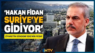 NTV 09/13/2026 Hakan Fidan Travels to Syria: Topics on the Table Include the Dissolution of the S...