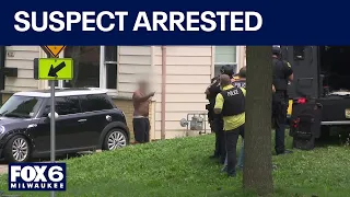Milwaukee police standoff, suspect wanted in weekend homicides arrested | FOX6 News Milwaukee