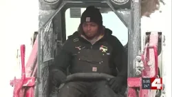 Man rents equipment to help plow streets, parking lots in Dogtown