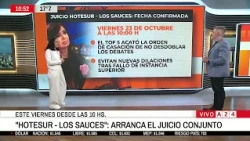 🔴HOTESUR Y LOS SAUCES: ARRANCA EL JUICIO CONJUNTO