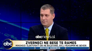 Zvërneci në “besë” të Ramës/ Minxhozi: Elektorati gri në bulevard solli reagimin në qeveri