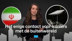 Zo komen we aan het schaarse beeld van Iraanse protesten: Elon Musk's Starlink | RTL Nieuws