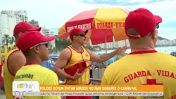 Foliões devem evitar abusos no mar durante o Carnaval - 13/2/26