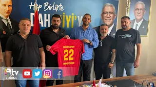 CALL FOR SUPPORT FOR EDİRNESPOR FROM ŞAHİN