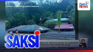 Ilang bahagi ng Zambales, binaha dahil sa Habagat | Saksi