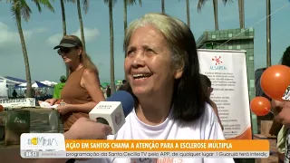 Campaign in Santos raises awareness for multiple sclerosis - 8/17/2026