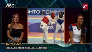 Neshy Lindo took Costa Rica to the top of the taekwondo podium