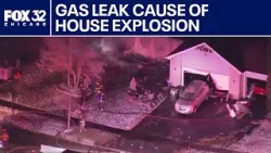 Gas leak cause of house explosion in Oswego