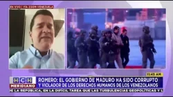 Diputado venezolano Luis A. Romero reporta una relativa calma en Caracas tras ataques de EEUU