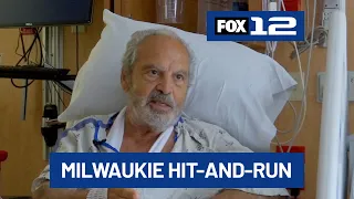 Man recovering after Milwaukie hit-and-run, believes he was targeted