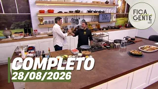 Fica com a Gente: Quibe de frigideira recheado com queijo (28/08/26) | Completo