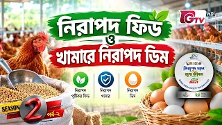 নিরাপদ ফিড ও খামারে নিরাপদ ডিম | নিরাপদ খাদ্য ও সুস্থ জীবন | সিজন-২ পর্ব-০২ | BSSF | GTV