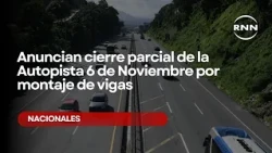 Partial closure of 6 de Noviembre Highway announced for beam installation