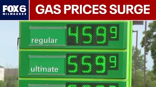 Gas prices jump overnight | FOX6 News Milwaukee