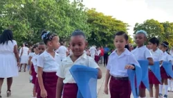 Presidió Díaz-Canel acto de iniciación a la Organización de Pioneros