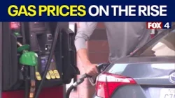 Gas prices on the rise across North Texas Gas prices on the rise across North Texas