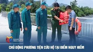 Proactively Providing Rescue Equipment at High-Risk Locations