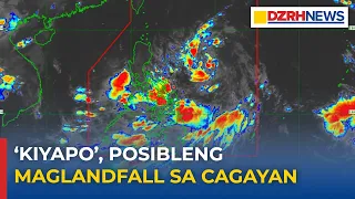 LPA naging tropical depression 'kiyapo' na; posibleng maglandfall sa Cagayan